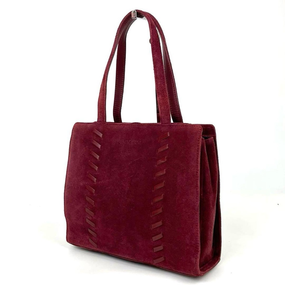 SAINT LAURENT PARIS Suede Mini Tote